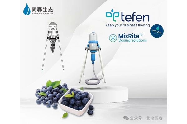 MixRite比例混合泵｜蓝莓种植精准控酸解决方案-水力驱动灌溉控酸设备